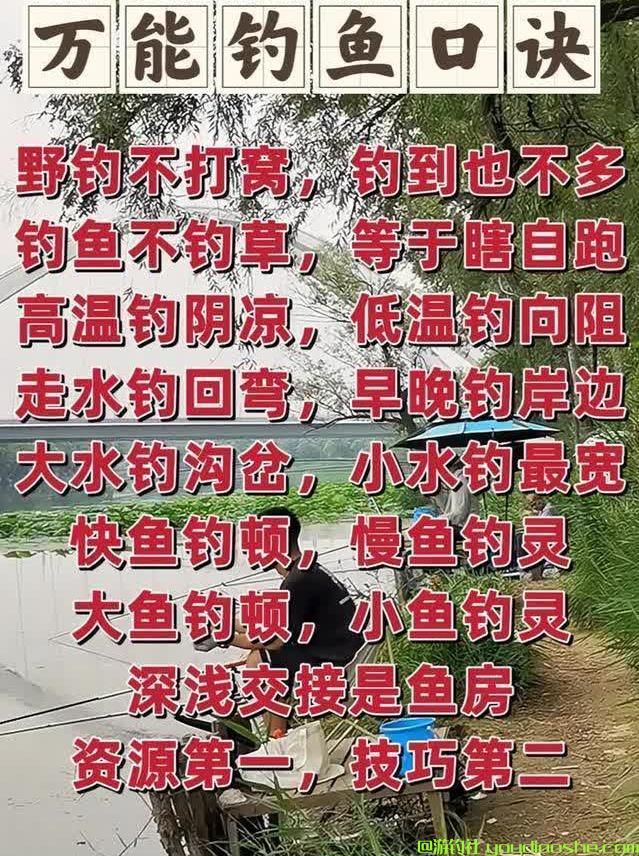 春季钓鱼天气多变，鱼情失控？六大秘诀轻松上鱼！